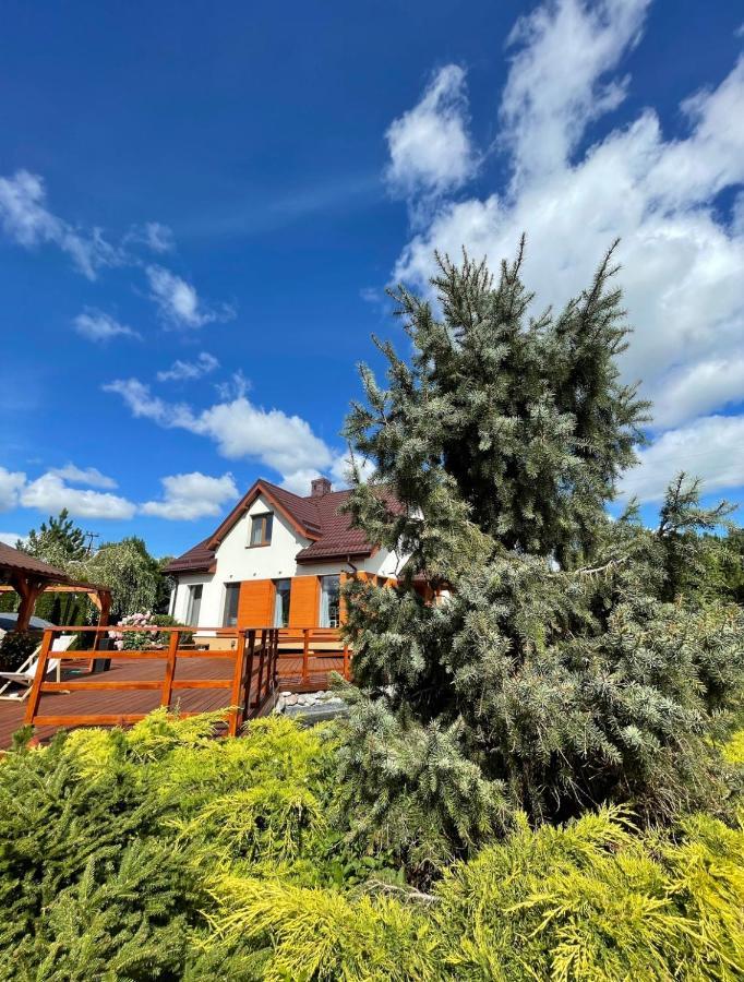 Dom Ogrodem Otulony Villa Bakalarzewo Buitenkant foto
