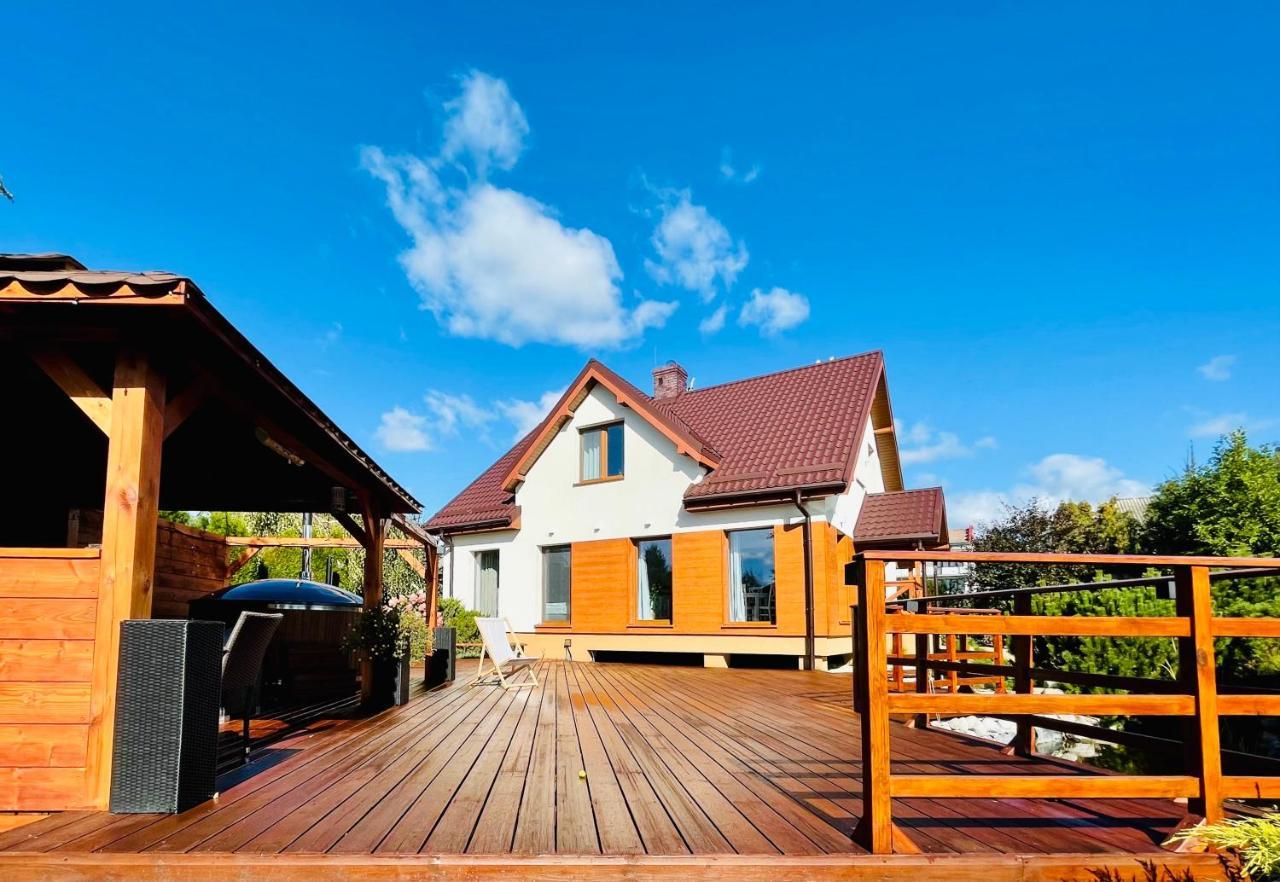 Dom Ogrodem Otulony Villa Bakalarzewo Buitenkant foto